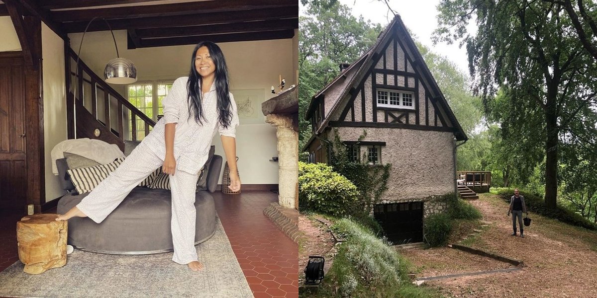 Now Living in France, the Portrait of Anggun C Sasmi's Elegant House That Has Never Been Revealed - Secluded and Has a Private Forest