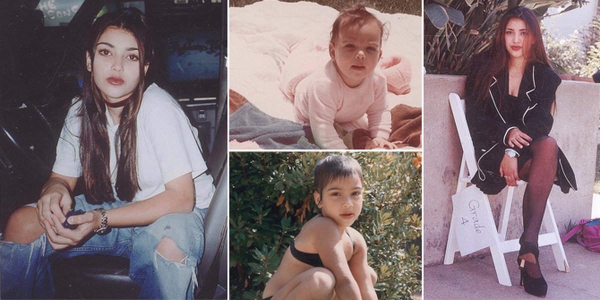 Kim Kardashian's Vintage Photo Collection, Proof of Her Beauty Since Childhood!