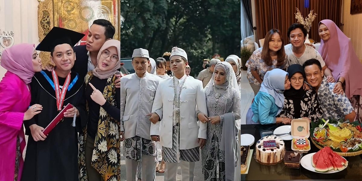 Compact Despite Divorce 13 Years Ago, 8 Photos of Ine Sinthya & Ex-Husband with Their Handsome Looks - Open to the Possibility of Reconciliation?