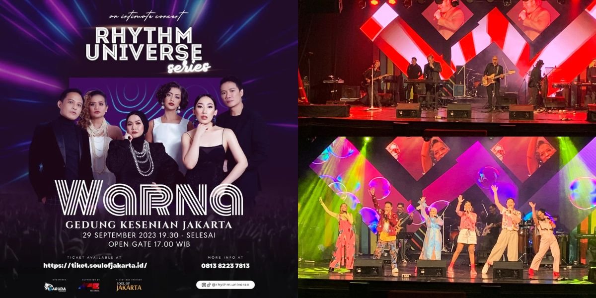 First Concert After 29 Years, Here are 10 Fun Moments from 'RHYTHM UNIVERSE WARNA' - Nostalgia Together Again
