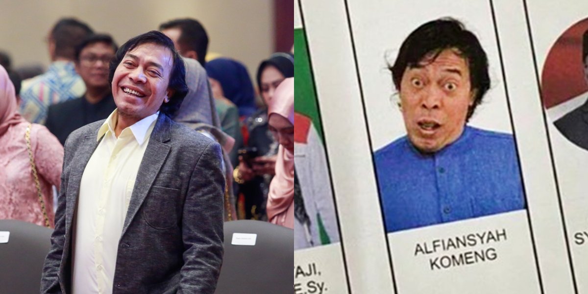 Complete Chronology of Komeng Deciding to Use Bizarre Photos on Ballot Papers, Taken by Selfie - Making KPU Officers Wonder