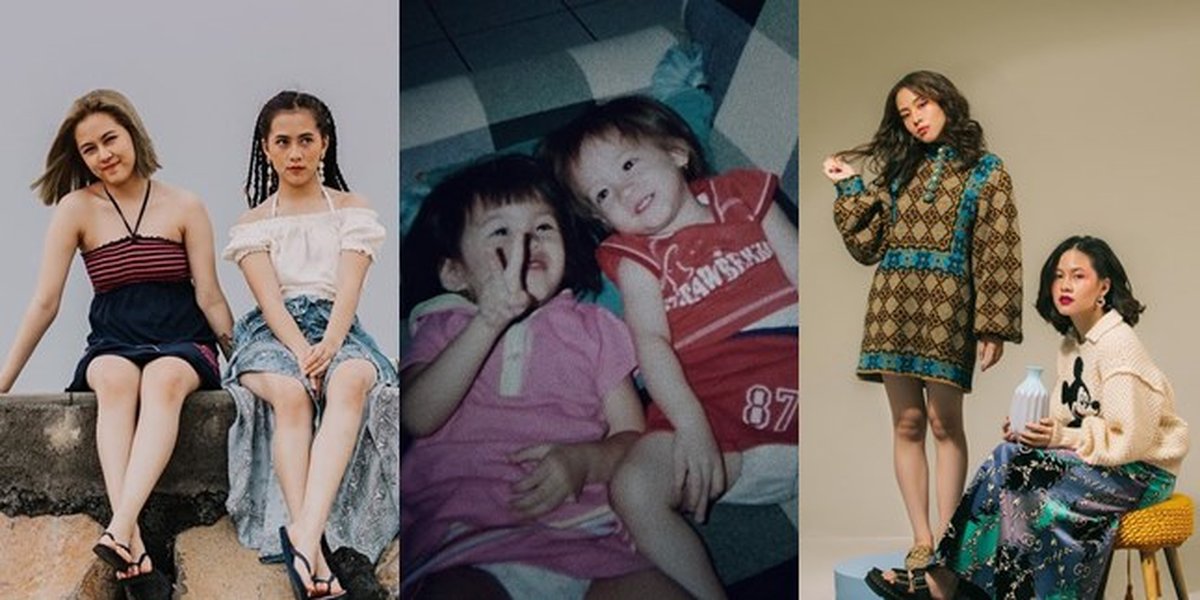 Strong Defense for the Younger Sister, Here are 13 Photos of the Closeness between Hasyakyla Utami and Adhisty Zara