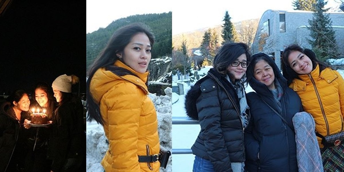 Visiting Younger Sister in Canada, Gracia Indri Celebrates Special Birthday