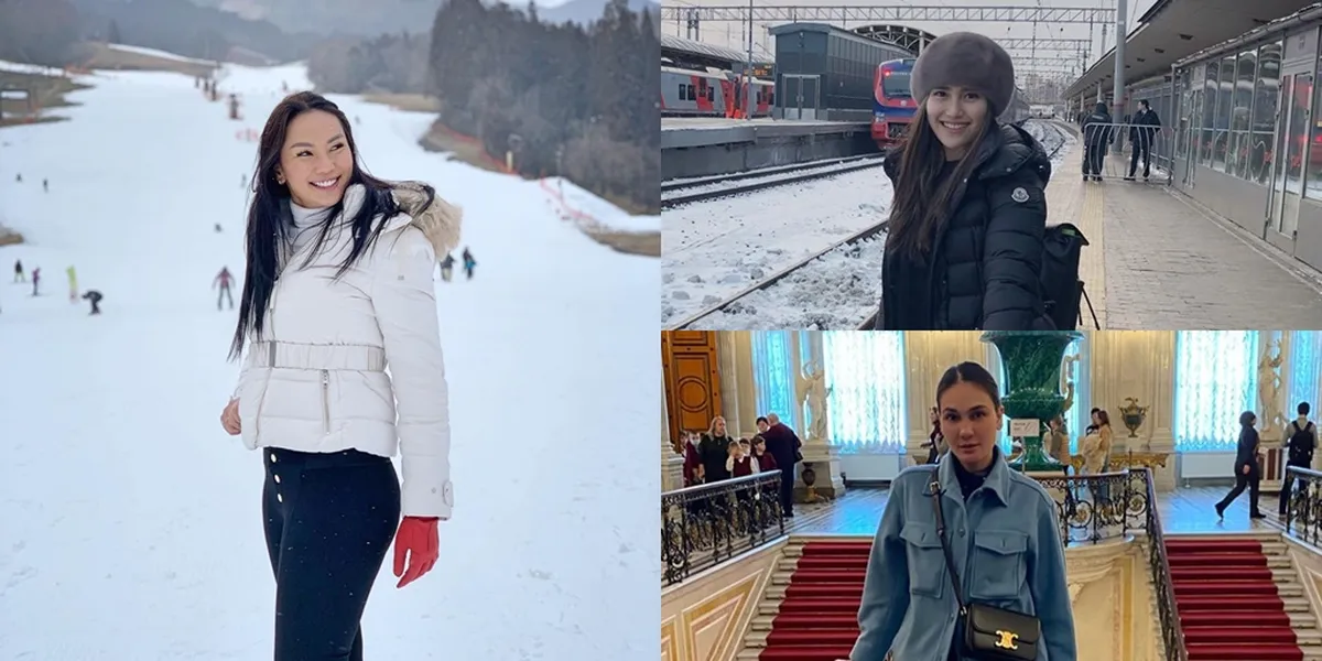 During the Corona Virus Outbreak, a Series of Celebrities from Luna Maya - Ayu Ting Ting are Confident Traveling Abroad Without Wearing Masks