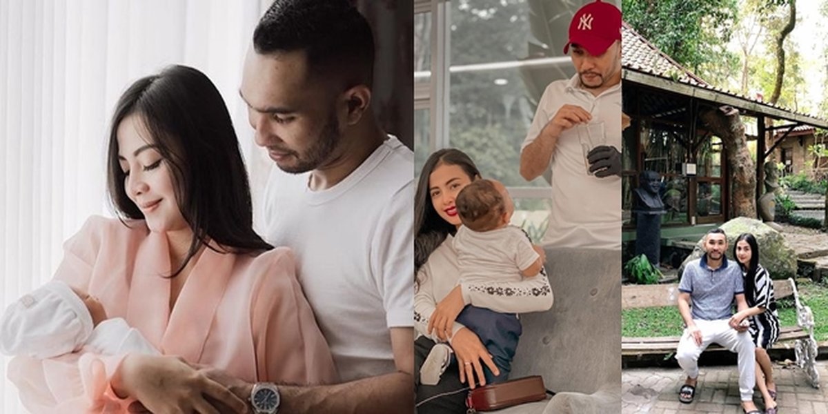 Not Heard for a Long Time, 8 Photos of Enji, Ayu Ting Ting's Former Husband, Who is Now Happy with His New Family - The Little One Steals Attention