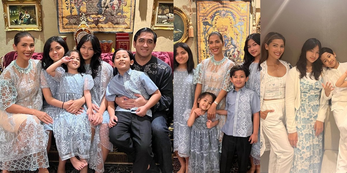 Nadia Mulya's First Eid after Divorce, Happy with Children - Still on Good Terms with Ex-Husband