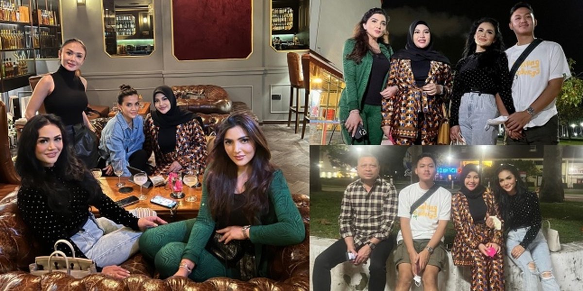 Eid and Vacation in Singapore, 7 Compact Portraits of Aurel Hermansyah's Extended Family - Krisdayanti's Beautiful Grandmother and Ashanty Steal Attention When 'Hanging Out' Together