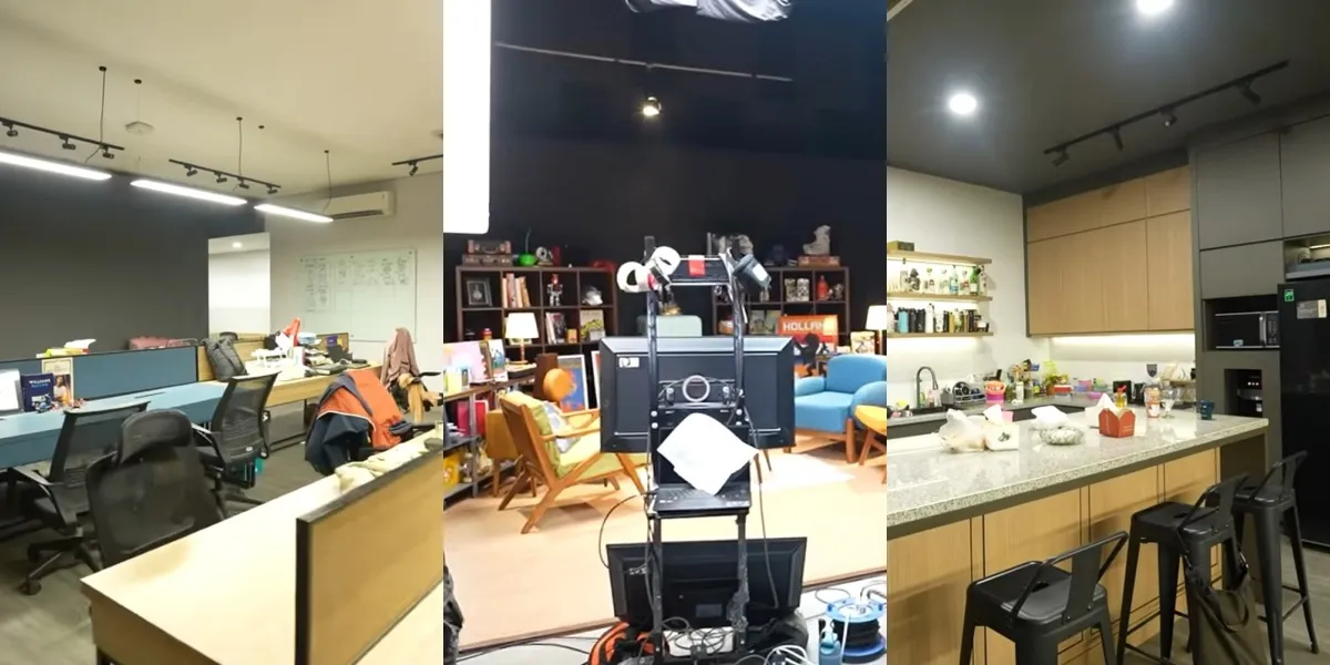 Super Complete! 12 Photos of Vindes' New Office: There’s a Prayer Room, Bedroom, and Even a Studio
