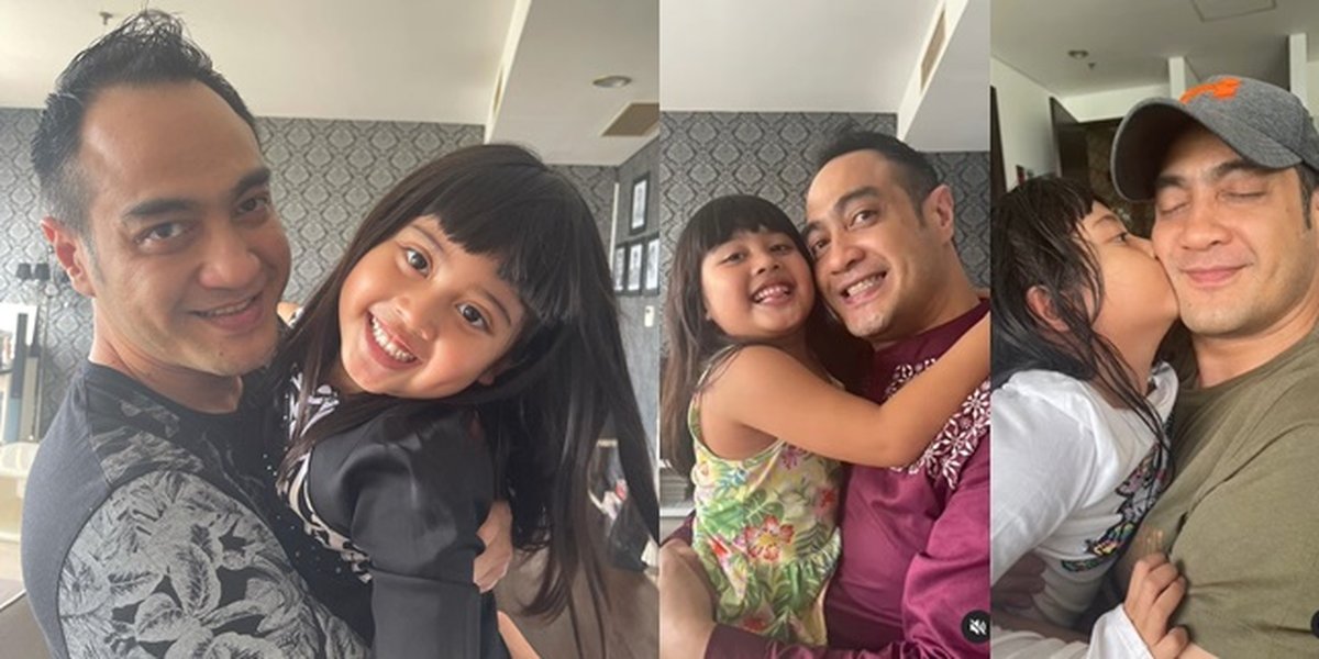 Sticky Like a Biological Child, 9 Portraits of Vania's Closeness, Venna Melinda's Daughter, with Ferry Irawan - Instantly in Love Since the First Meeting