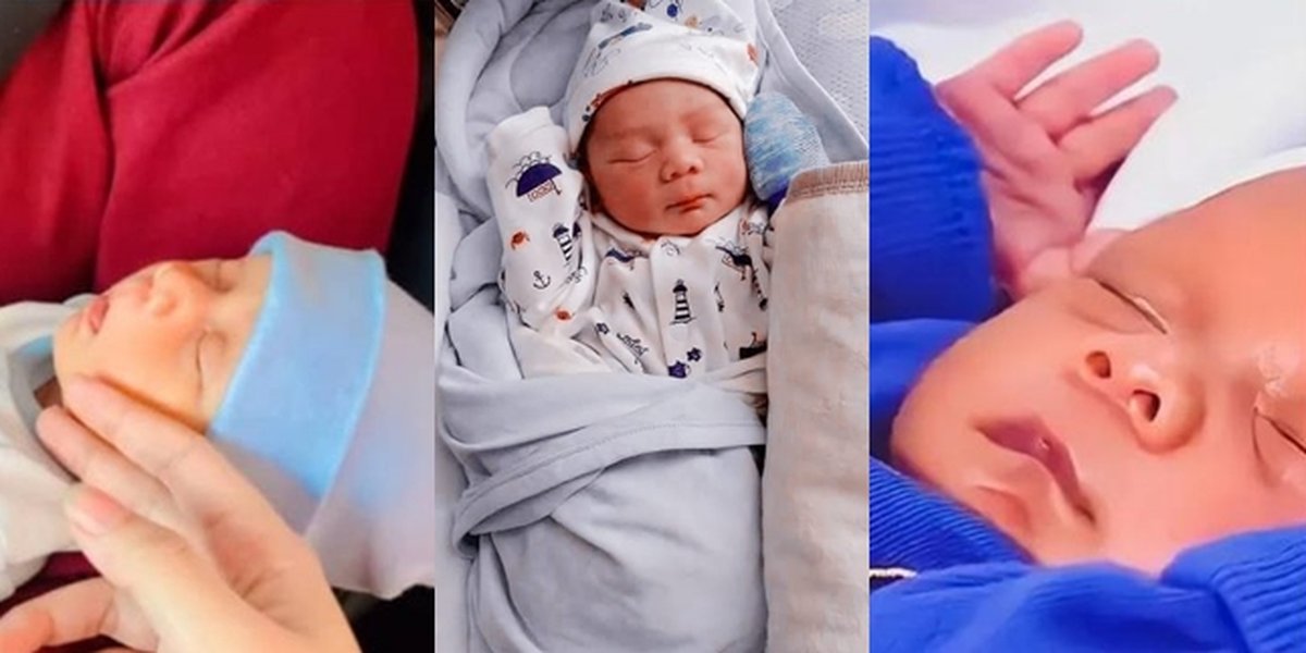 Lesti Denies that All of Her Child's Items are Free, 7 Photos of Leslar's Baby Outfits that Make Wallets Scream - A Piece of Sweater Alone Costs Over 3 Million