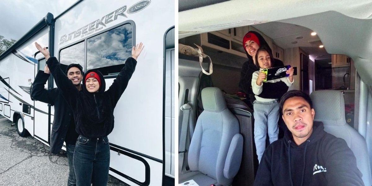 Camper Van Trip Holiday, Peek at the Instagram Photos of Ditto and Ayudia Bing Slamet's Family