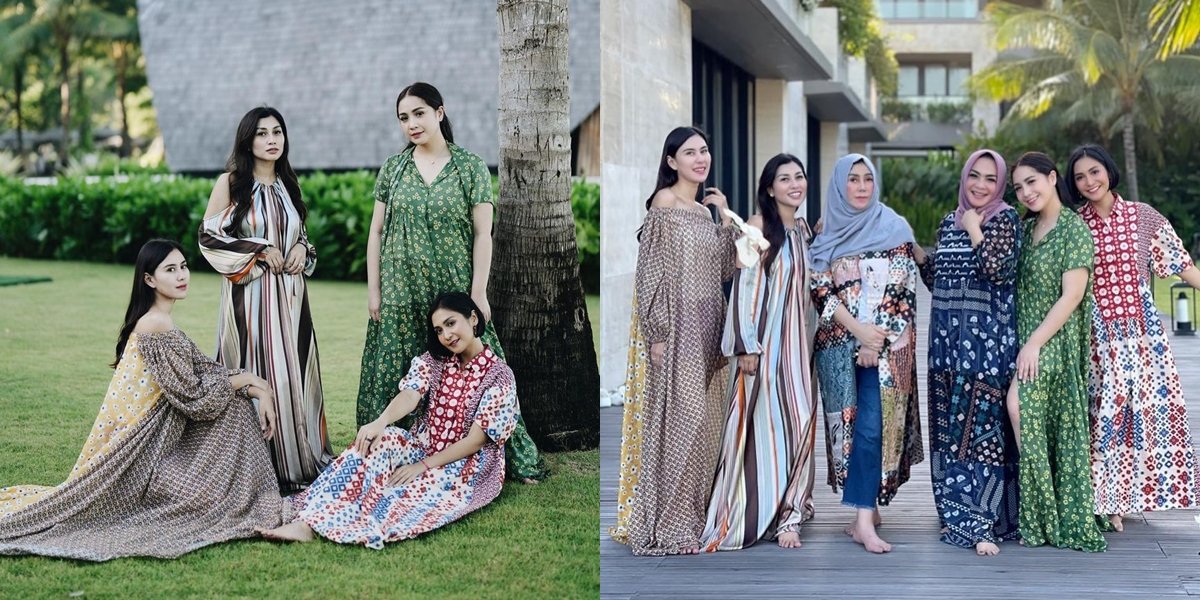 Vacation in Bali, 10 Portraits of Beautiful Women in Raffi Ahmad's Family - Radiating Positive Aura