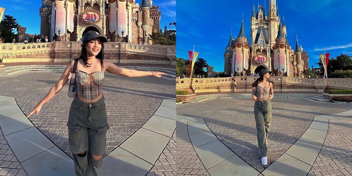 Holiday to Disneyland, 8 OOTD Photos of Fuji That Caught Netizens' Attention - Said to Look Even More Beautiful