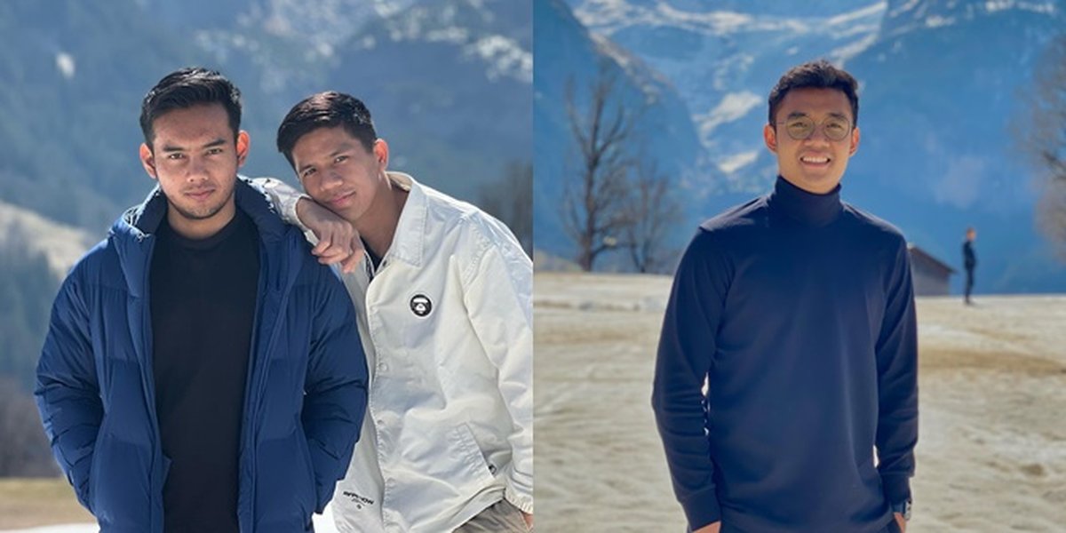 Holiday After Struggling, Portraits of Indonesian Badminton Players on a Snow Vacation in Switzerland - Their Style Looks Like Models