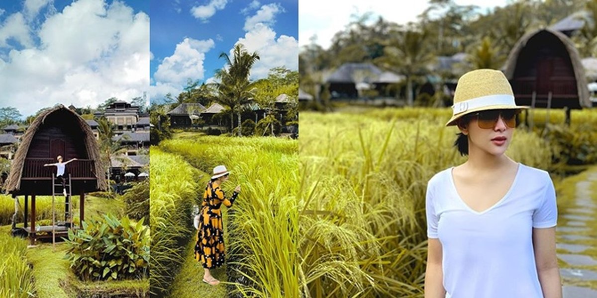 Short Vacation, Syahrini - Reino Barack Romantic Together in Ubud