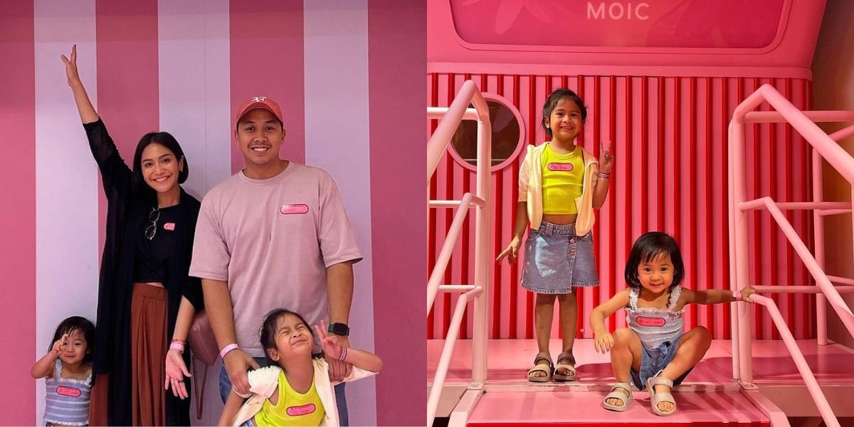 Five Years as a Parent, Here's a Series of Photos of Caca Tengker Taking Both of Her Children to the Museum of Ice Cream - Understanding the Importance of Having Fun Time