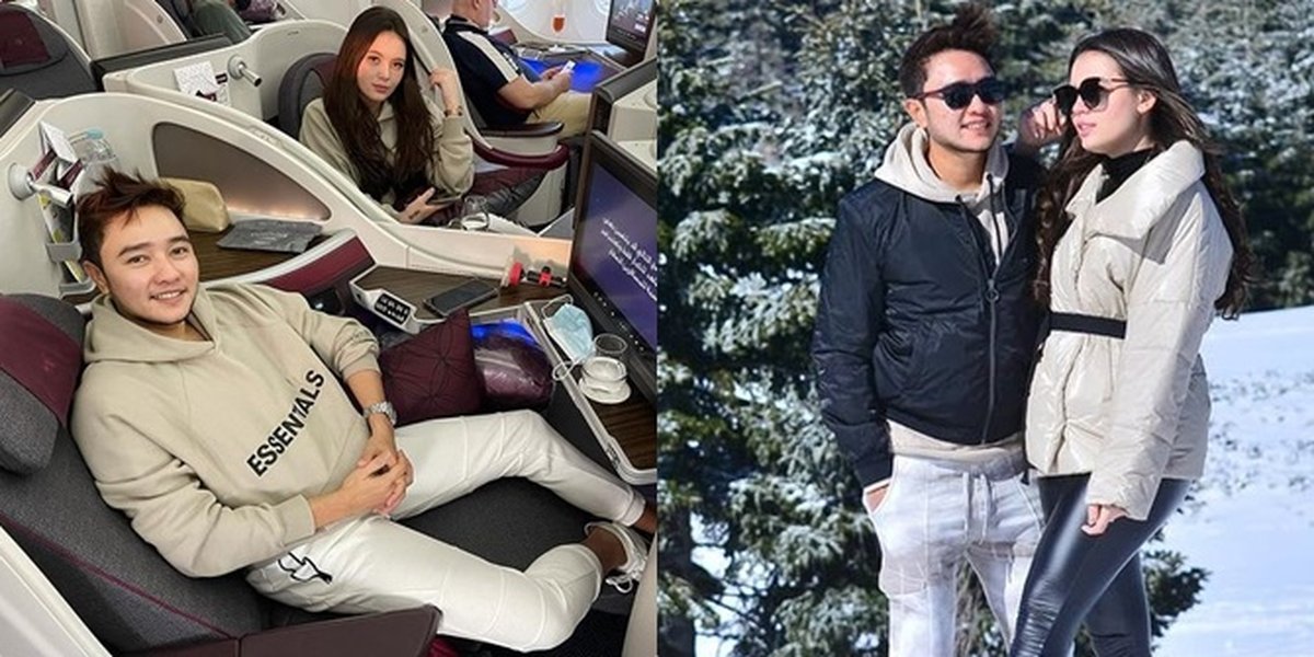 Lucinta Luna Free from Prison, Here's a Series of Photos of Abash's Vacation with Her New Boyfriend Enjoying Snow in Turkey