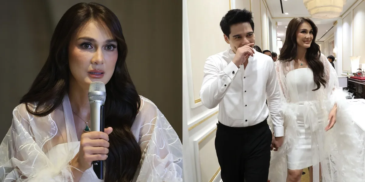 Luna Maya and Maxime Carry the 'Sun & Moon' Reception Theme, Unique with a Tennis Court in the Middle of the Ballroom