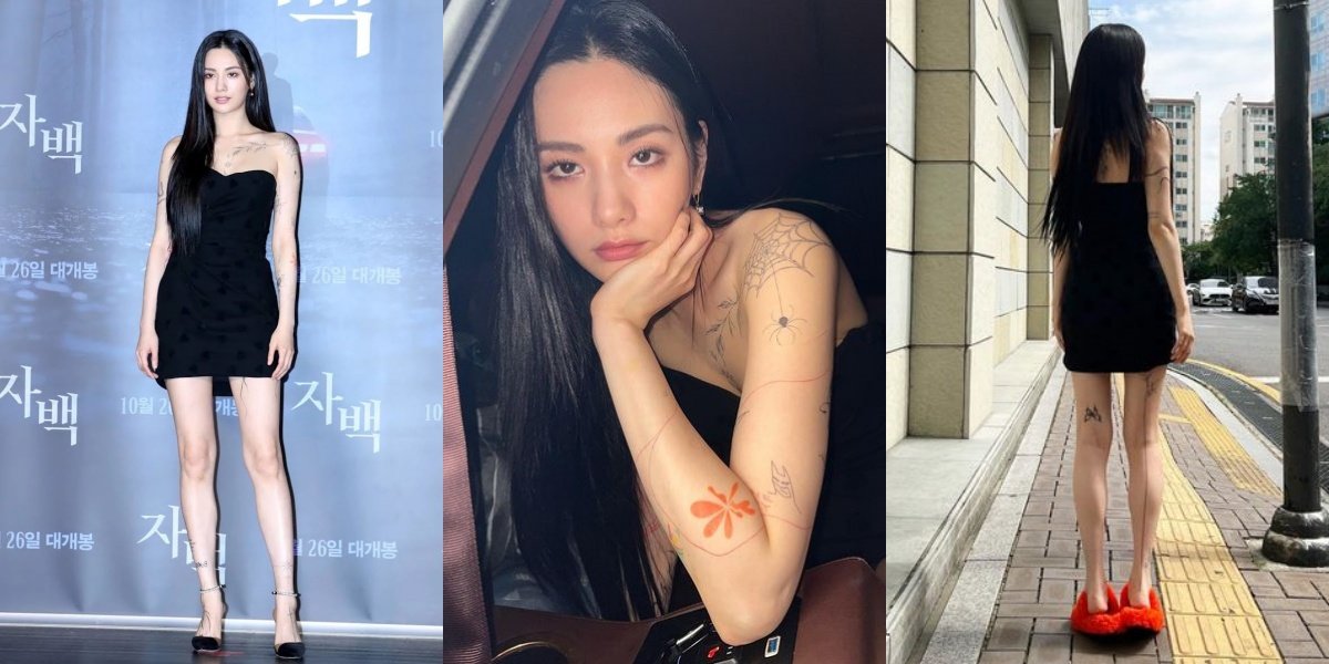 Looking More Beautiful with a New Appearance, 8 Photos of Nana Former After School Showing New Tattoos All Over Her Body - Permanent?