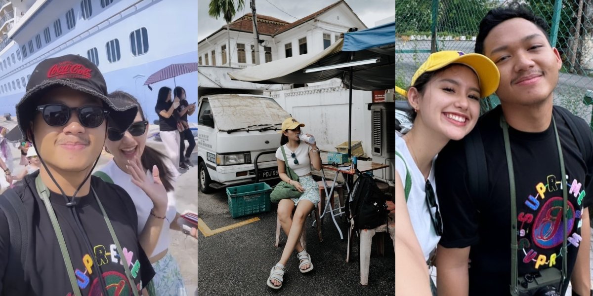 Getting Closer to Camer, 10 Photos of Sarah Menzel Joining Anang and Ashanty's Luxury Cruise Vacation - Having Fun with Azriel Hermansyah in Malaysia