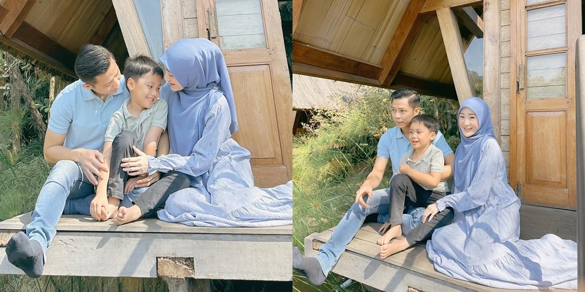 More Harmonious, Here are 8 Photos of Larissa Chou's Staycation with Husband and Child - Yusuf is Very Close to His Father