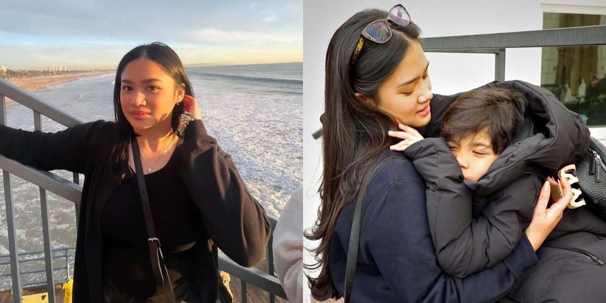 More Wifeable at 22 Years Old, Here are 8 Photos of Tiara Savitri, Mulan Jameela's Daughter, Who is Diligently Taking Care of Her Siblings - Busy Being Part of Dewa 19's Backstage Team