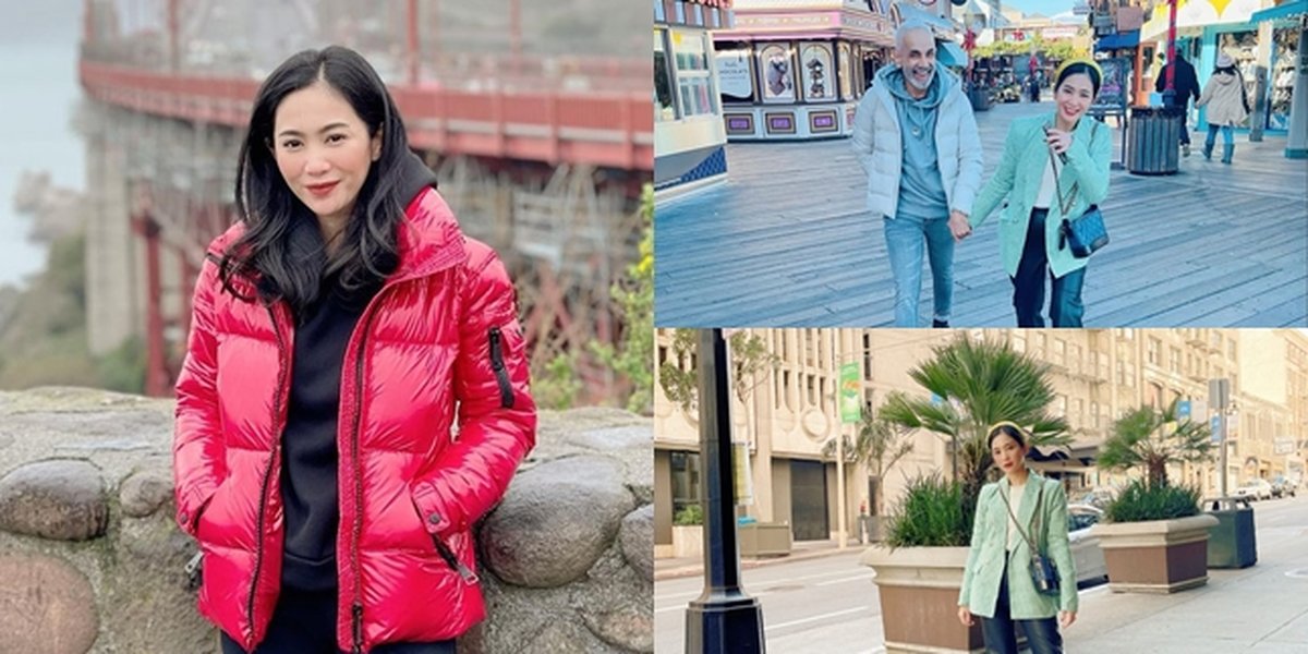 Looking Cool Like a Teenager, 8 Photos of Bunga Zainal's Style During Vacation in San Francisco - Showing Intimate Moments with Sukhdev Singh