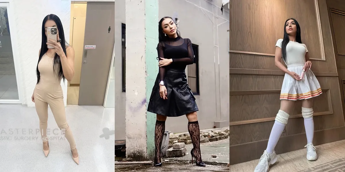 Getting Slimmer, Here Are Denada's Latest Photos with Her Tiny Belly