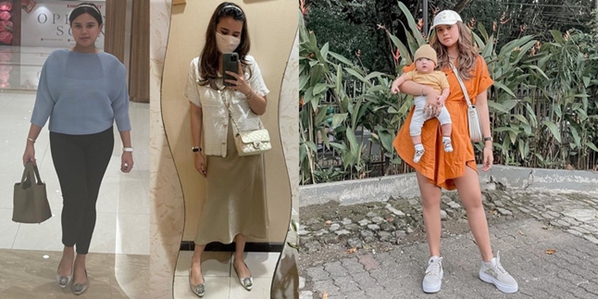 Getting Slimmer After Giving Birth, Check Out the Latest 7 Photos of Audi Marissa After Losing 12 Kilograms - Like Siblings with the Beloved Child