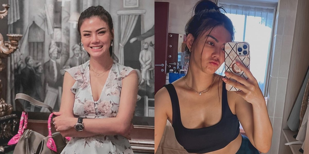 Getting Slimmer, Nita Gunawan Shows off Abs and Flat Stomach, Making Netizens Hope Her Clothes Are Lifted - Waist Tattoo Makes People Curious