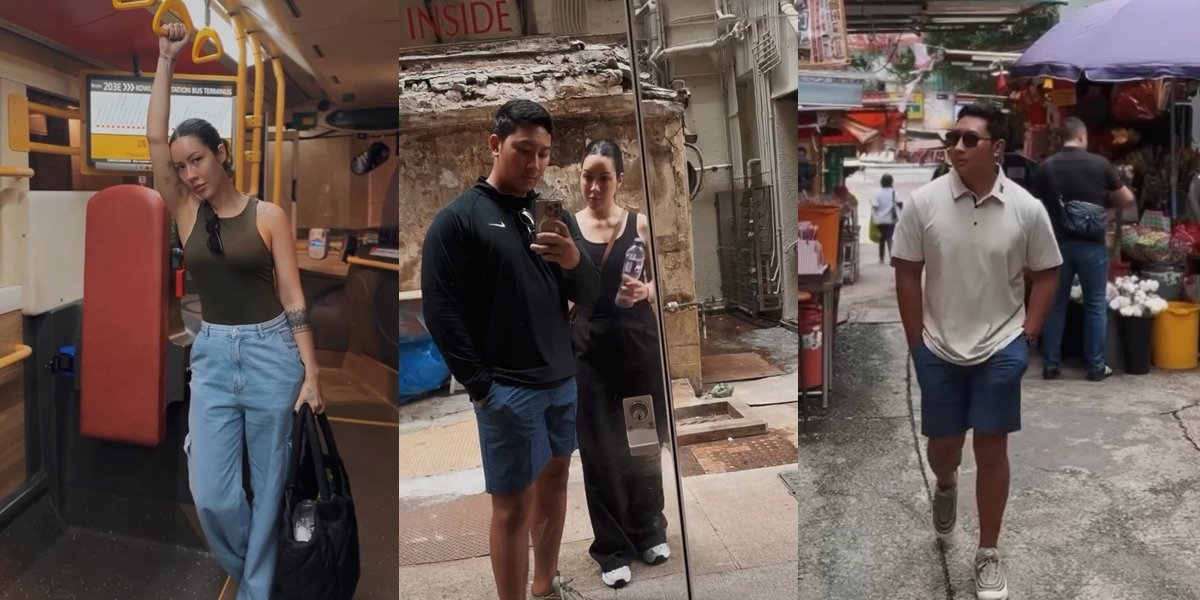 Getting Closer, 8 Photos of Darma Mangkuluhur, Tommy Soeharto's Son, Vacationing with His Girlfriend in Hong Kong
