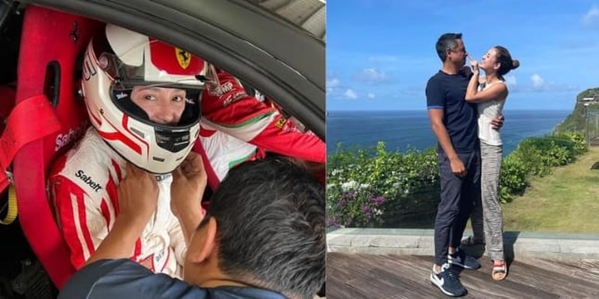 Getting Closer after Marriage, 7 Portraits of Julie Estelle Joining Her Race Car Driver Husband