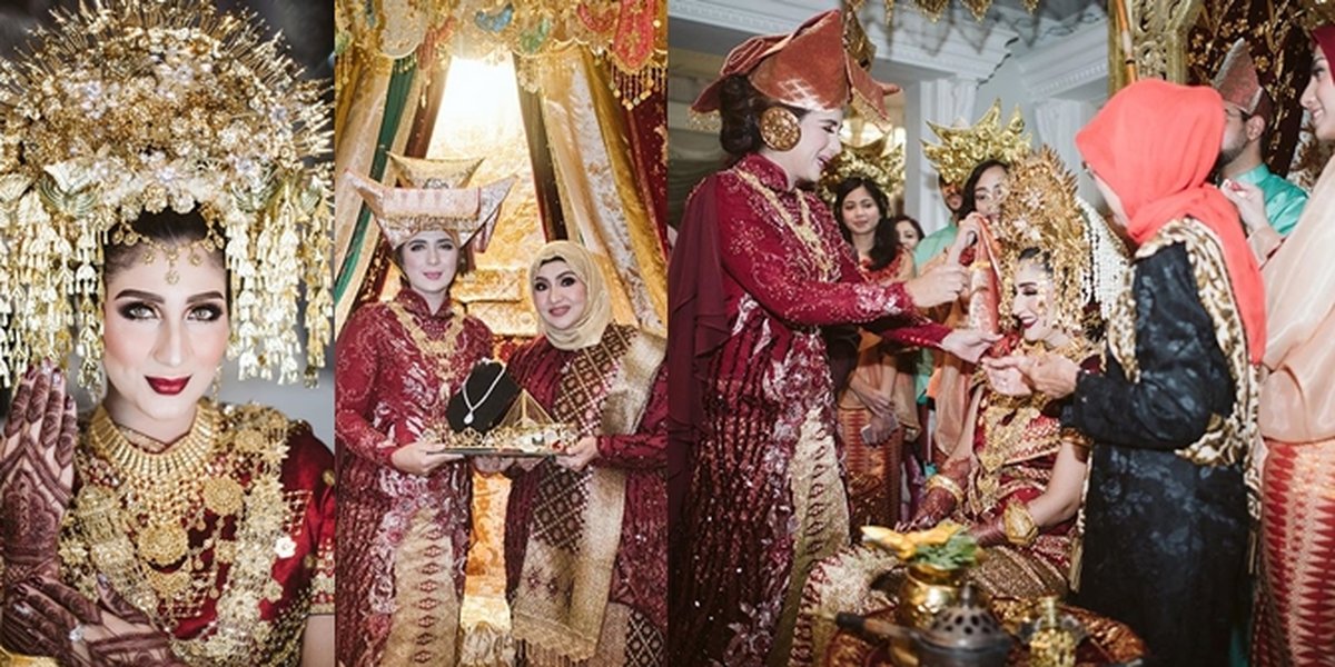 Tania Nadira's Wedding Night, Luxurious with Minangkabau Customs