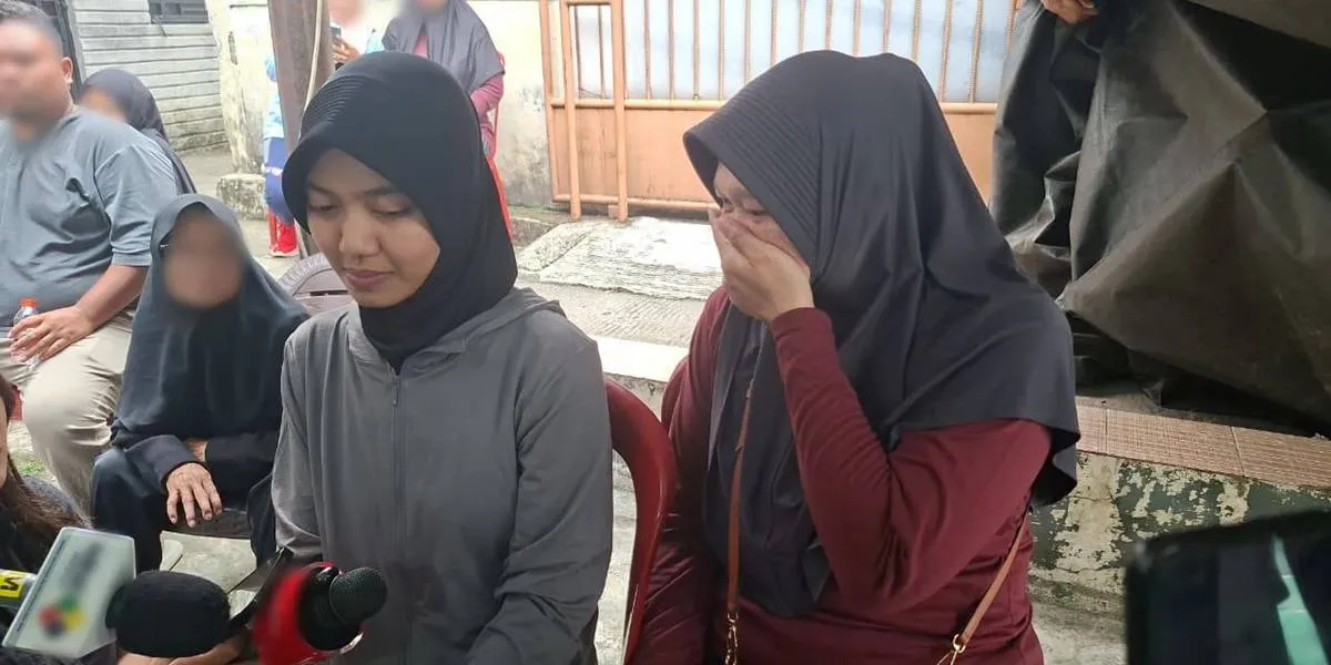Mantan Istri Temon Tak Kuasa Menahan Tangis, Anak Wakili Keluarga Sampaikan Pesan