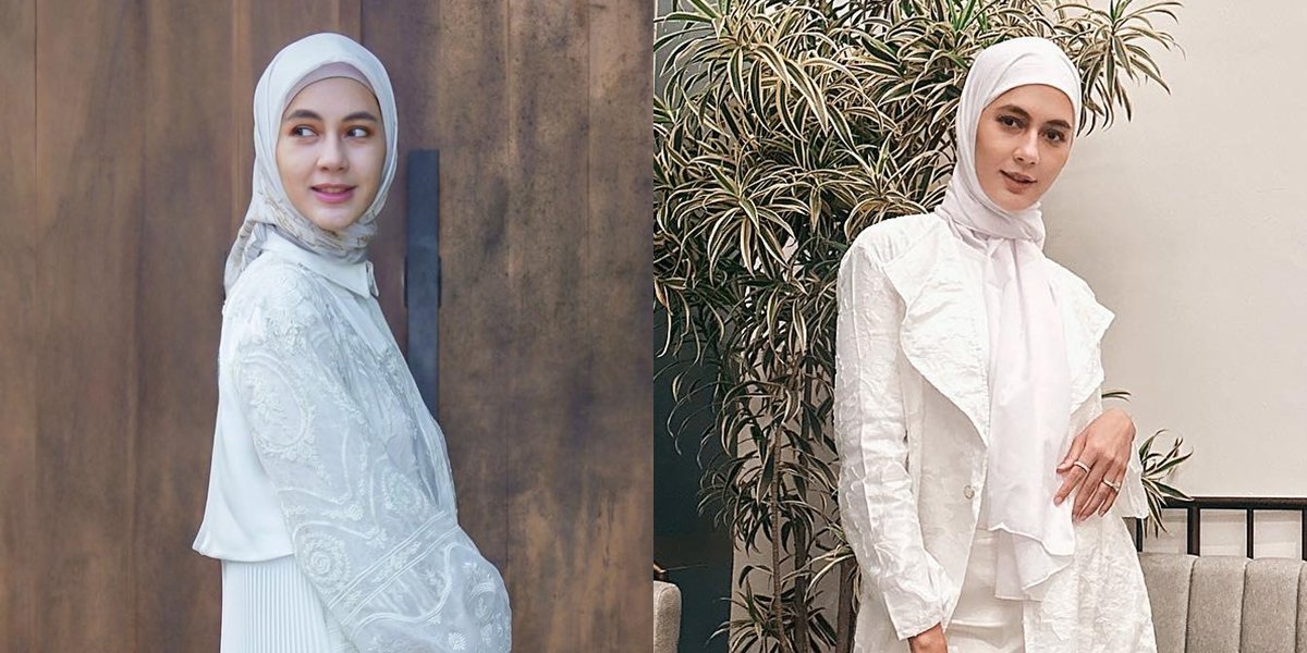 Stunning Hijab, Portrait of Paula Verhoeven who is Now More Beautiful and Her Aura is More Serene