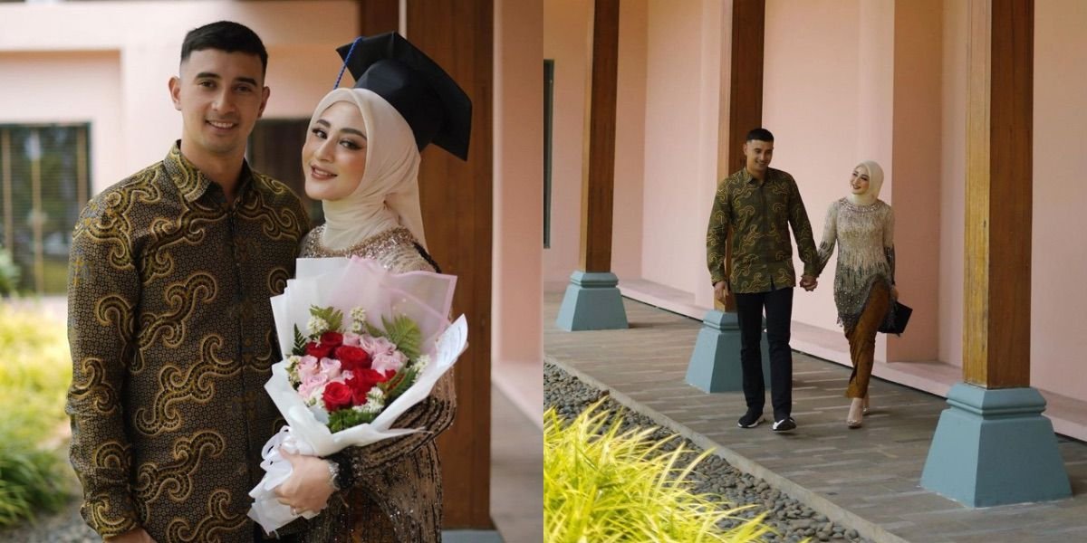 Margin Wieheerm, Wife of Ali Syakieb, Successfully Earns a Law Degree Despite Being a Mother of One