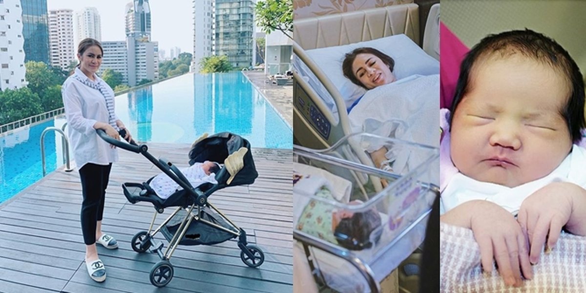 Still in Singapore, Momo Shows Sweet Moments with Baby Briell