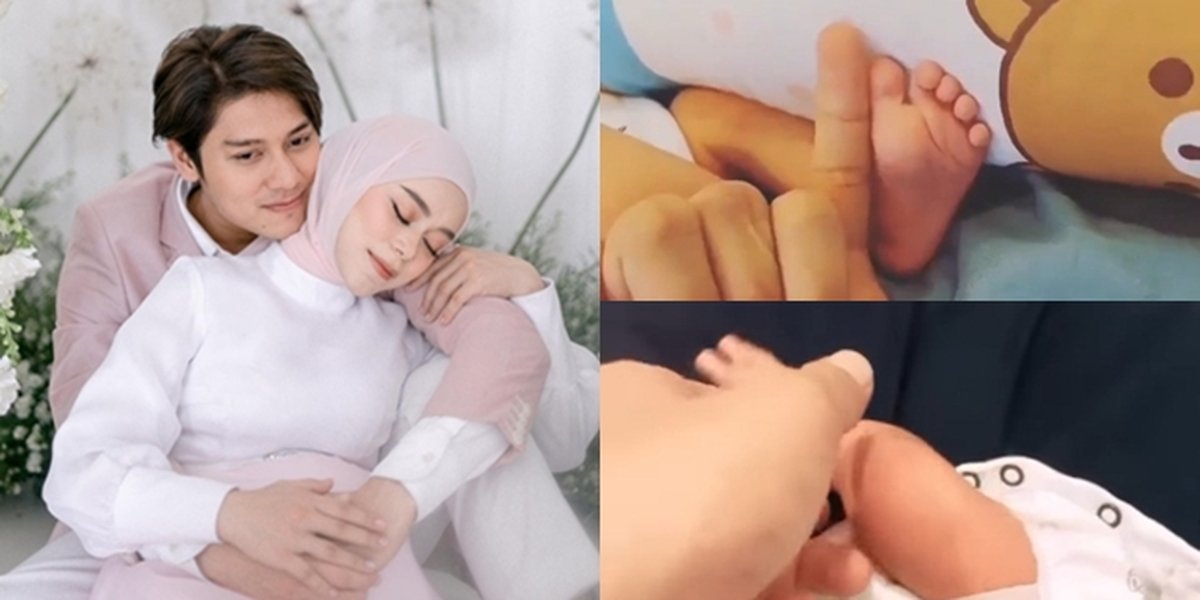 Still Keeping His Child's Face a Secret, Here are 6 Adorable Pictures of Baby L's Feet and Hands - Rizky Billar Hopes He Becomes a National Team's Star