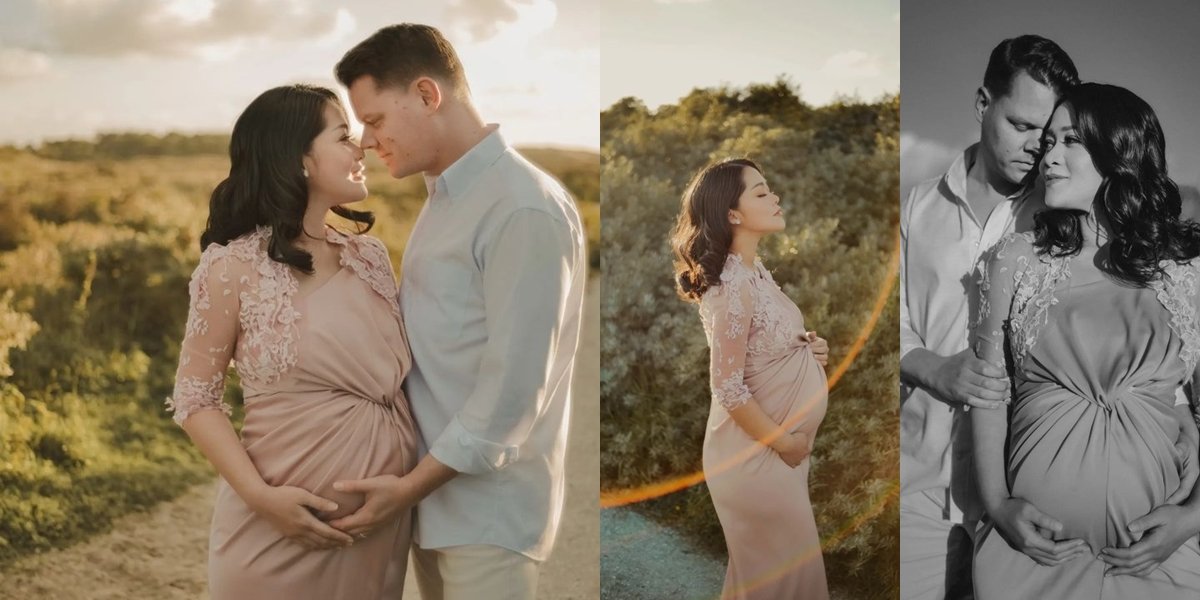 Maternity Shoot Gracia Indri, Romantic with Husband in the Netherlands - Gorgeous Pregnant