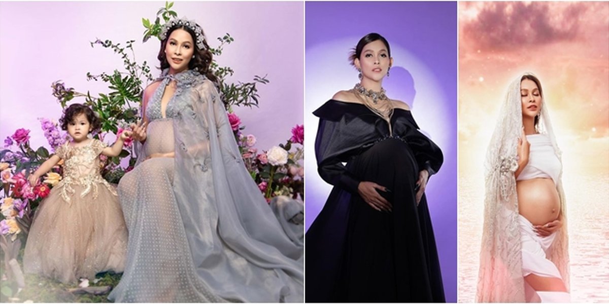 Second Maternity Shoot, Bunga Jelitha Proves Herself as a Hot Mom Despite the Growing Baby Bump