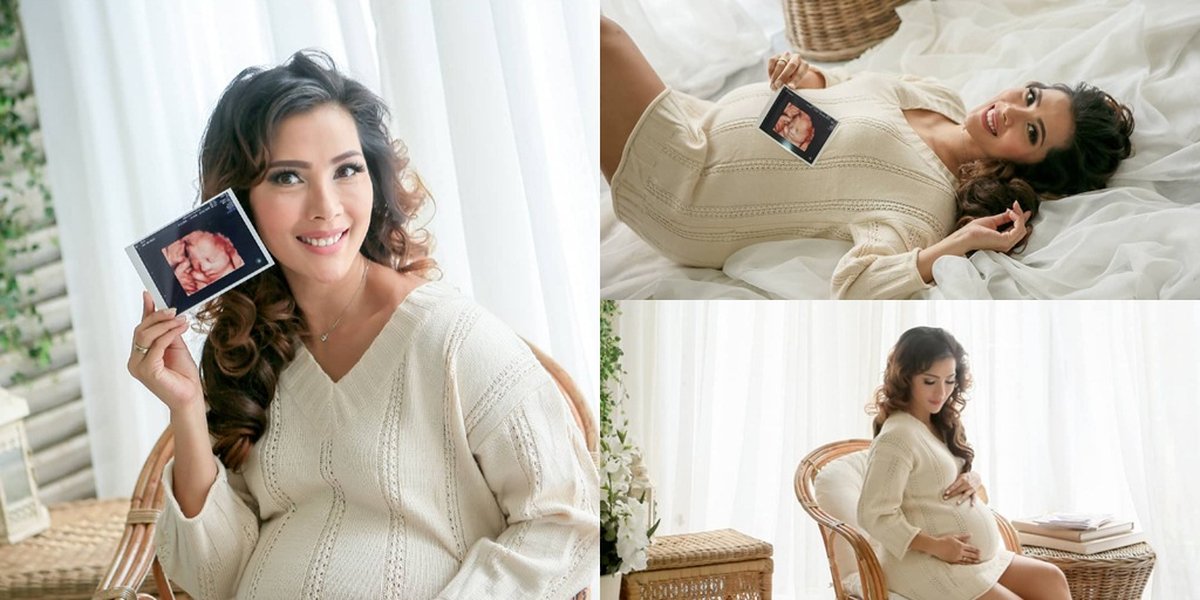 Maternity Shoot Nadia Mulya, Can't Wait to Meet Her Fourth Child!