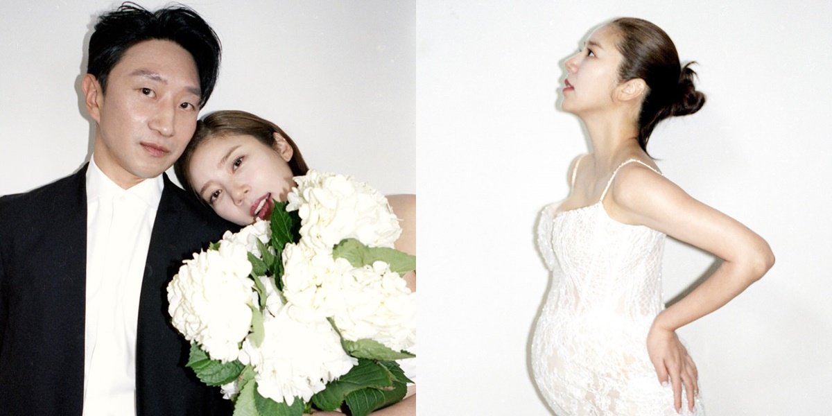 Maternity Shoot Son Dam Bi with Her Husband, Successfully Pregnant After Two IVF Programs