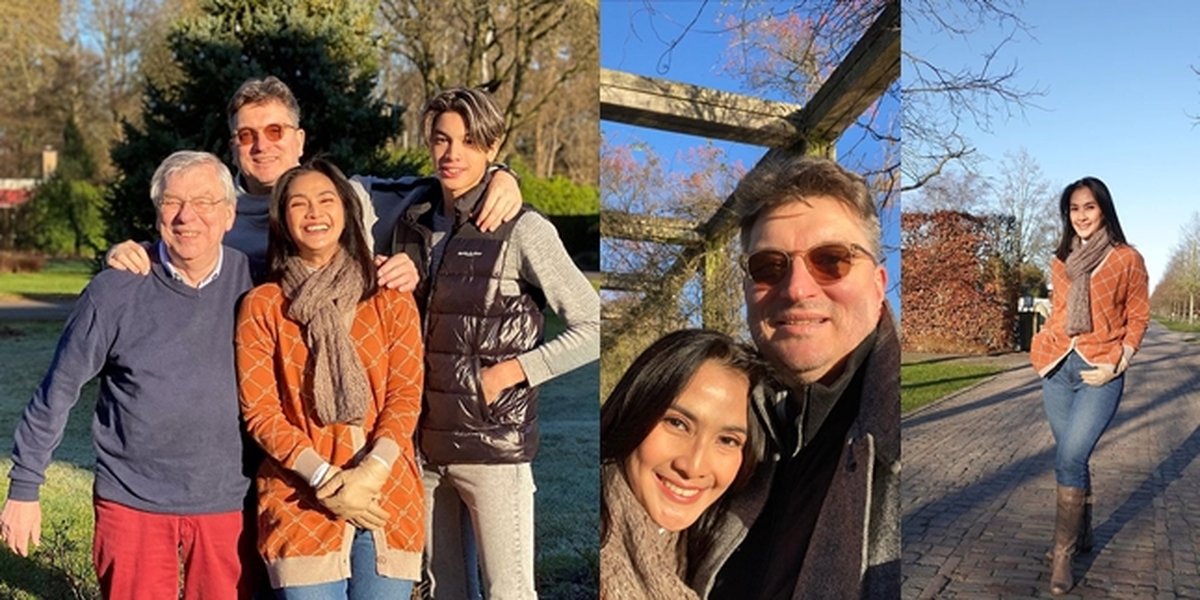 Maudy Koesnaedi and Family Return to the Netherlands, Eddy Meijer Becomes the Highlight - Tall and Handsome