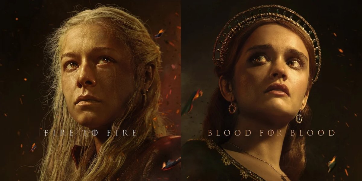 Continuing the Dance of The Dragons Battle from the Previous Season, Here are a Series of Official Portraits from the 'HOUSE OF THE DRAGON' Season 2 Trailer