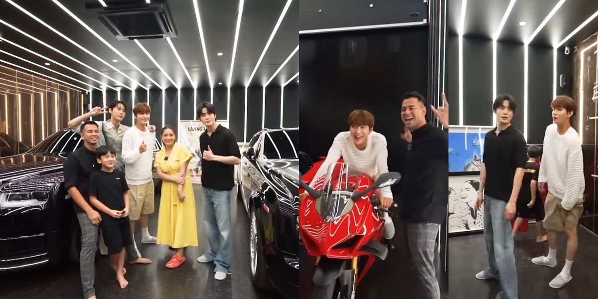 NCT Dojaejung Impressed by Raffi's Luxury Car and Motorcycle Collection, Happy to be Treated to Snacks by Nagita Slavina