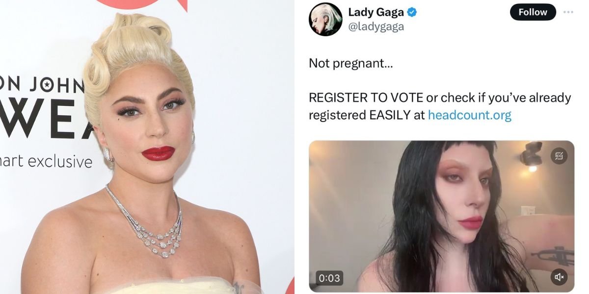 Responding to Pregnancy Rumors, 8 Photos of Lady Gaga Denying Speculation of Being Pregnant with Her First Child with Her Partner