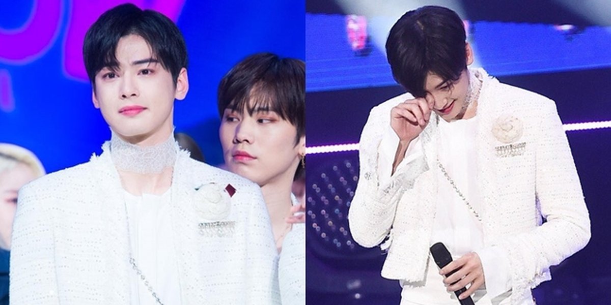 Crying on Stage, Cha Eun Woo Still Looks Stunningly Handsome!