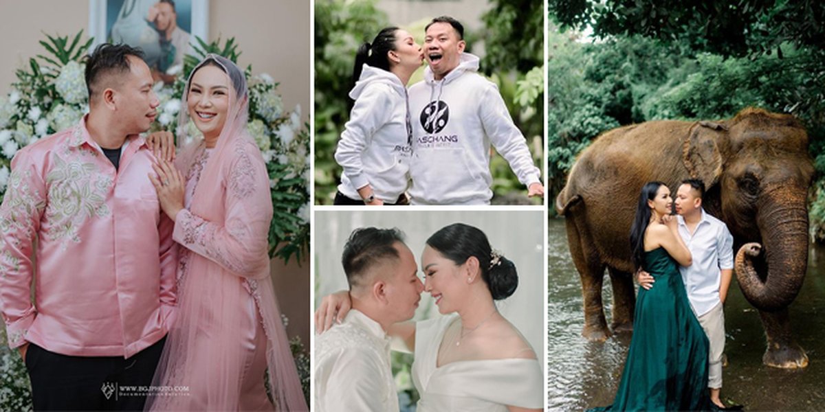 Suddenly Announcing Cancellation of Marriage, Here are 8 Intimate Photos of Kalina Ocktaranny and Vicky Prasetyo When Drunk in Love