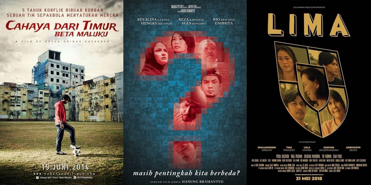 Exploring the Meaning of Unity in 5 Indonesian Films about Tolerance that Inspire and are Full of Meaning