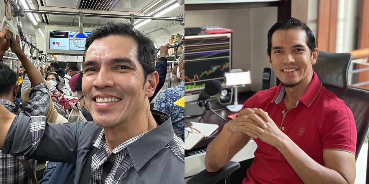 Taking a Break from the Entertainment World, Here are 8 Latest Photos of Adrian Maulana Who Chooses to Work in an Office - Often Rides Public Transportation